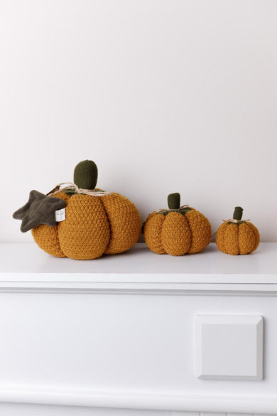 Декоративний виріб Pumpkin охра ПРОВАНС, D15см 040267