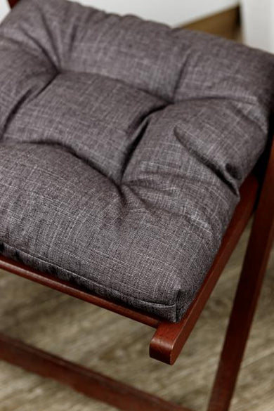 Подушка на стілець FIESTA графітова ПРОВАНС, 40х40см 033522