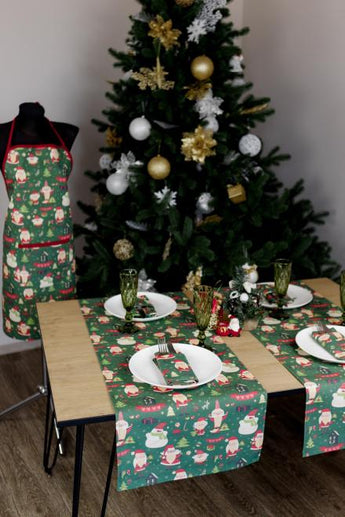 Фартух Санта на зеленому ПРОВАНС, універсальний 035791