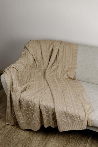 Плед Hit Kosa бежевий ПРОВАНС, 130х170см 033722