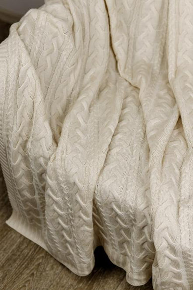 Плед Hit Kosa кремовий ПРОВАНС, 130х170см 033720