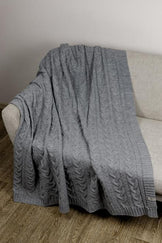 Плед Hit Kosa сірий ПРОВАНС, 130х170см 033721