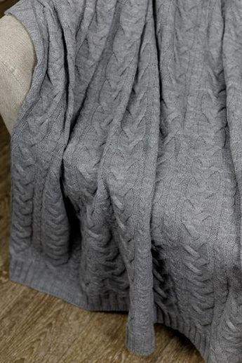 Плед Hit Kosa сірий ПРОВАНС, 130х170см 033721