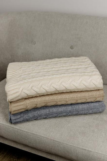 Плед Hit Kosa сірий ПРОВАНС, 130х170см 033721