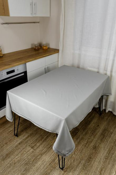 Скатертина Kelly сіра ПРОВАНС, 140х350см 033014