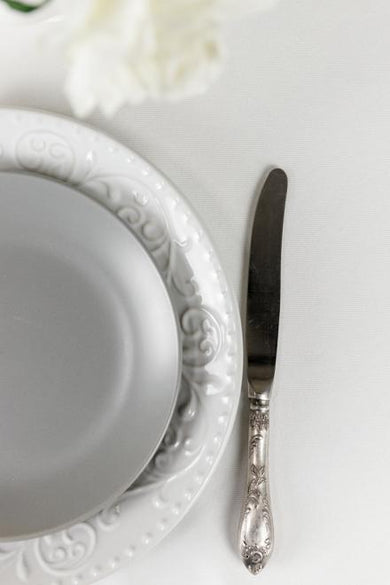 Скатертина Kelly біла ПРОВАНС, 140х350см 033018