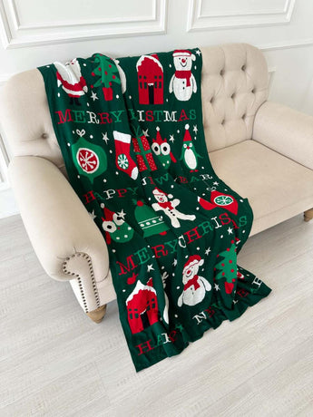 Плед Merry Chistmas ПРОВАНС, 130х170см 032465