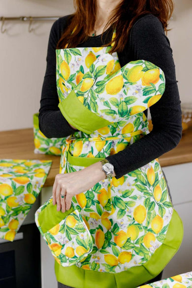 Фартух кухонний Лимони ПРОВАНС, універсальний 039051