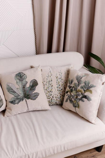 Гобеленова декоративна наволочка Фісташка ПРОВАНС, 45х45см 035414