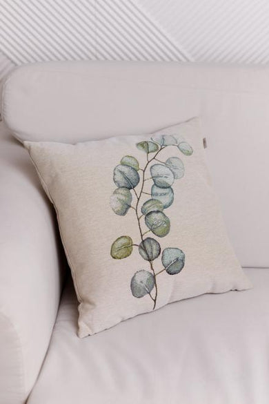 Гобеленова декоративна наволочка Евкаліпт ПРОВАНС, 45х45см 035406