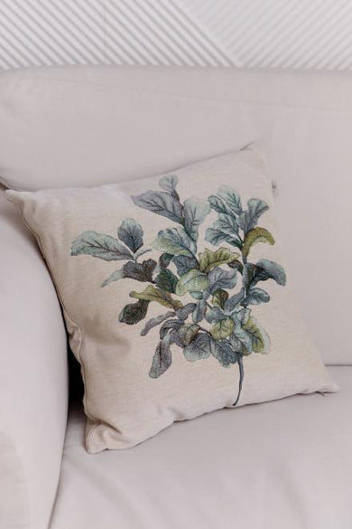 Гобеленова декоративна наволочка Фісташка ПРОВАНС, 45х45см 035414