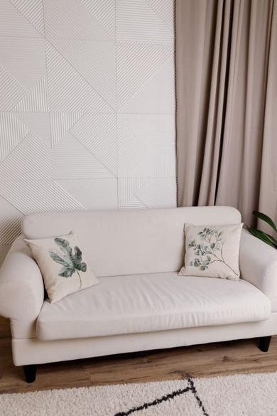 Гобеленова декоративна подушка Гілка Евкаліпту ПРОВАНС, 45х45см 035500