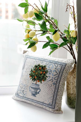 Гобеленова декоративна подушка Афіни ПРОВАНС, 45х45см 035516