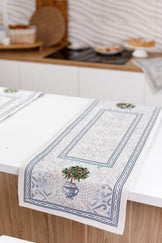 Гобеленова доріжка на стіл Афіни ПРОВАНС, 35х100см 035292