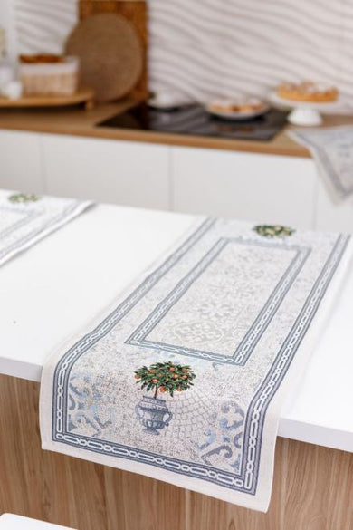 Гобеленова доріжка на стіл Афіни ПРОВАНС, 40х140см 035294