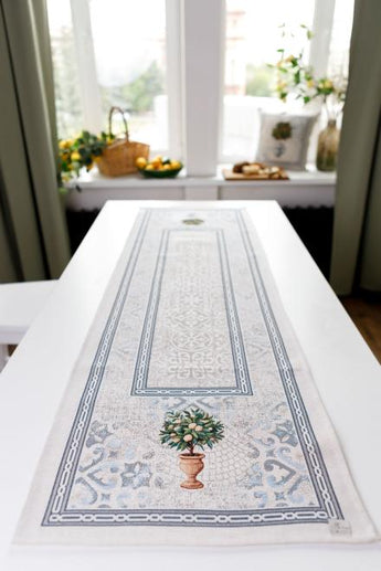 Гобеленова доріжка на стіл Афіни ПРОВАНС, 35х100см 035292