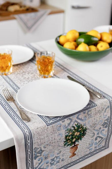 Гобеленова доріжка на стіл Афіни ПРОВАНС, 35х100см 035292