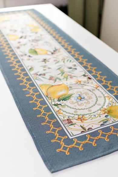 Гобеленова доріжка на стіл Наполі ПРОВАНС, 40х140см 035302