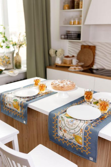 Гобеленова доріжка на стіл Наполі ПРОВАНС, 40х140см 035302