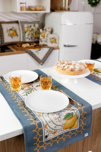 Гобеленова доріжка на стіл Наполі ПРОВАНС, 35х100см 035300