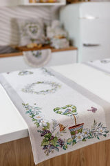 Гобеленова доріжка на стіл GARDEN ПРОВАНС, 35х100см 035290