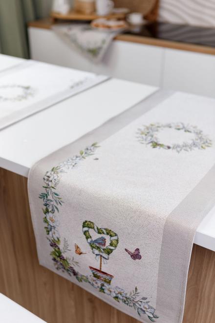 Гобеленова доріжка на стіл GARDEN ПРОВАНС, 40х140см 035288
