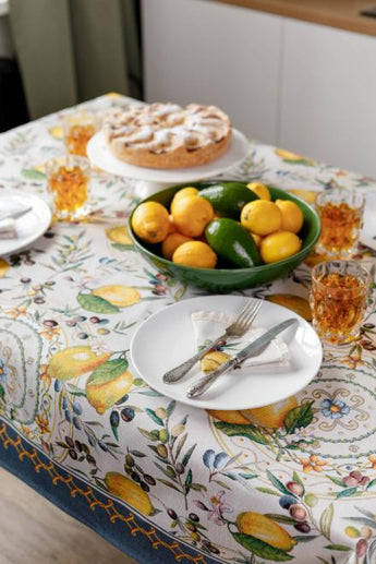 Скатертина гобеленова на стіл Наполі ПРОВАНС, 160х250см 035364