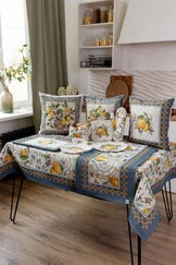 Кругла гобеленова серветка Наполі ПРОВАНС, D25см 035442