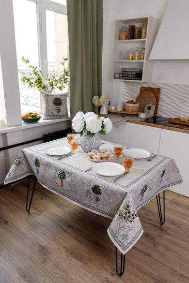Скатертина гобеленова на стіл Афіни ПРОВАНС, 160х300см 035386