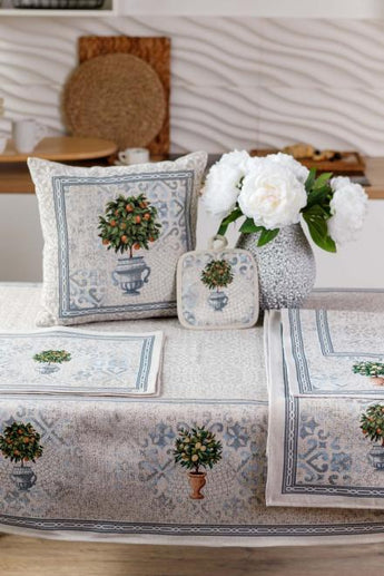 Гобеленова декоративна подушка Афіни ПРОВАНС, 45х45см 035516