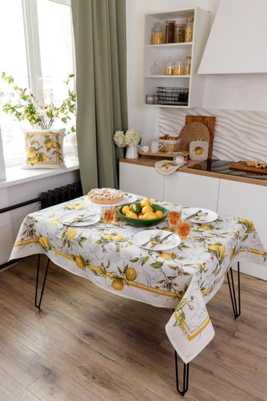 Скатертина гобеленова на стіл Сицилія ПРОВАНС, 136х300см 035318