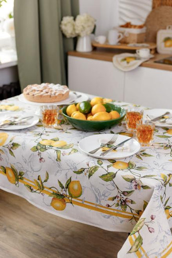 Скатертина гобеленова на стіл Сицилія ПРОВАНС, 136х300см 035318