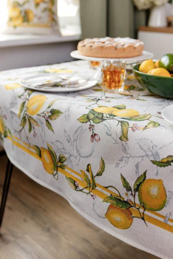 Скатертина гобеленова на стіл Сицилія ПРОВАНС, 136х300см 035318