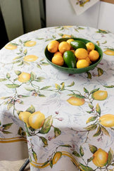 Кругла гобеленова скатертина на стіл Сицилія ПРОВАНС, D160см 035328