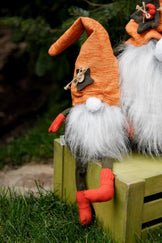 Декоративний гном-стоппер у ковпаку з ніжками ПРОВАНС, 37х22см 037245