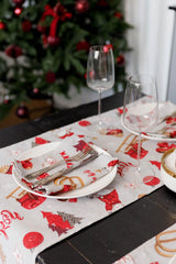 Новорічна серветка на стіл NOEL ПРОВАНС, 35х45см 042170