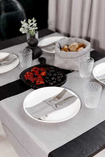 Ранер на стіл RINO сірий ПРОВАНС, 40х140см 037146