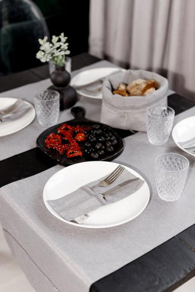 Ранер на стіл RINO сірий ПРОВАНС, 40х140см 037146