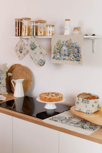 Великодня гобеленова прямокутна серветка Рrimavera ПРОВАНС, 35х45см 039136