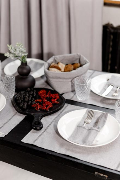 Серветка на стіл RINO сіра ПРОВАНС, 35х45см 037227