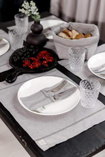 Серветка на стіл RINO сіра ПРОВАНС, 35х45см 037227