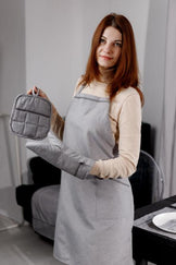 Рукавиця кухонна RINO сіра ПРОВАНС, 29х15см 037156