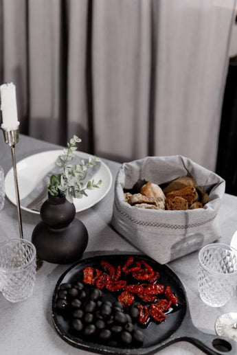 Кошик для дрібничок RINO сірий ПРОВАНС, 14х16х15см 037231