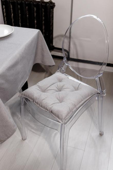 Подушка на стілець RINO сіра ПРОВАНС, 40х40см 037223