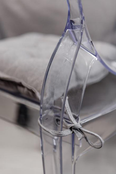 Подушка на стілець RINO сіра ПРОВАНС, 40х40см 037223