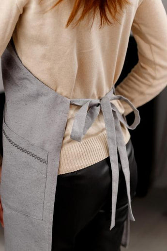 Фартух кухонний RINO сірий ПРОВАНС, універсальний 037158