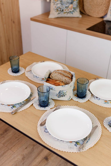 Великодній кошик для хліба Рrimavera ПРОВАНС, 16х14х15см 039314