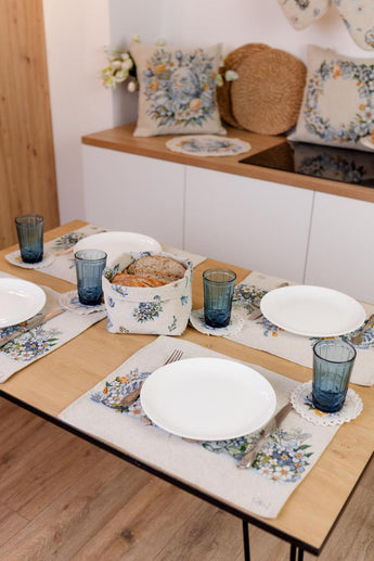 Великодня гобеленова прямокутна серветка Рrimavera ПРОВАНС, 35х45см 039136