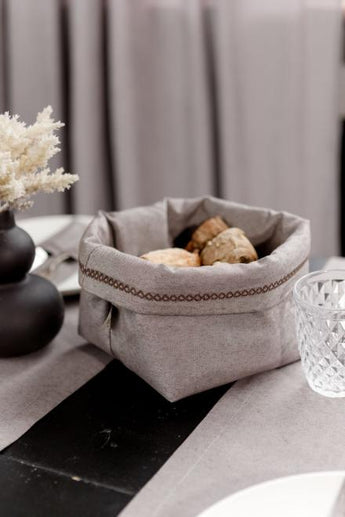 Кошик для дрібничок RINO коричневий ПРОВАНС, 14х16х15см 038546