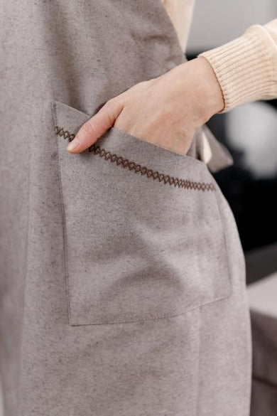 Фартух кухонний RINO коричневий ПРОВАНС, універсальний 038591